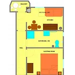 Апартаменты In With Sea View, Balcony, Air Conditioning, Wifi 4623-8